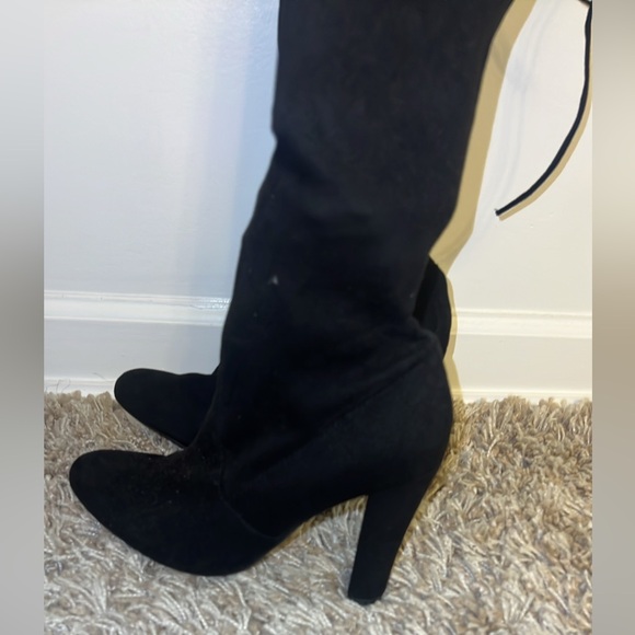 Steve Madden Women’s GORGOUS Over-The-knee Boot Black 9,5M - Picture 6 of 9